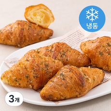 식부관 미니 갈릭크로와상 (냉동), 170g, 3개