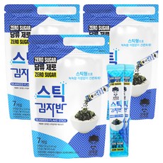 김대감 스틱 김자반 제로슈가 7p, 70g, 3개