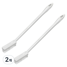 Sol & Soul 長柄縫隙刷 2入, 2個, 淺灰色