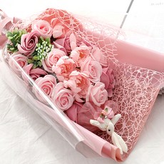 Happy Village Primavera香皂花束, 混合顏色, 1個