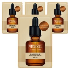 피지오겔 사이언수티컬즈 데일리뮨 앰플 세럼 마스크팩, 1개입, 4개
