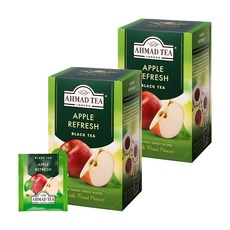 아마드티 애플 리프레쉬 홍차 티백, 2g, 20개입, 2개