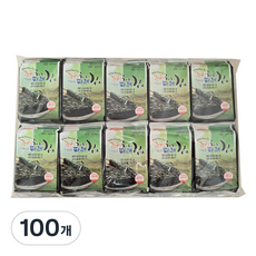 해저식품 광천해저파래김, 4g, 100개