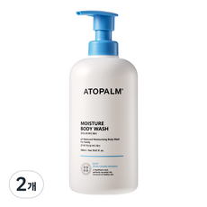 아토팜 모이스처 바디워시, 2개, 580ml