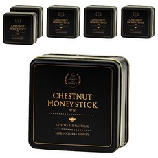 허니바이허니 허니스틱 밤꿀 15p, 150g, 6개