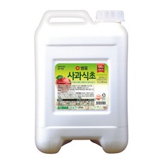 샘표 합성향 없는 사과식초, 15L, 1개