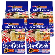 SHINSHIN 라멘 봉지패키지 96g, 12개