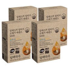 Danbaekharu 阿拉斯加rTG Omega精華 1000, 30錠, 4個