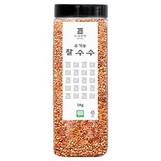 도정공장 유기농 차수수, 1kg, 1개