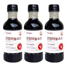 foovis 伊瑟娜拉 醬油大蒜醬, 500g, 3個