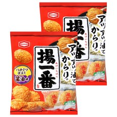 龜田製菓 揚一番 醬油風味米果, 100g, 2包