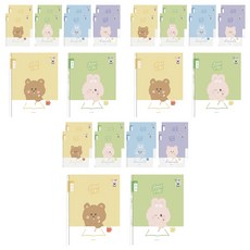 펜피아 1000 초등 스프링노트 10칸쓰기, 랜덤 발송, 30개