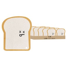 吐司造型木漿海綿 10個, 1包