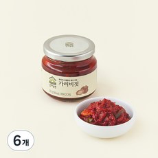 상하농원 가리비젓, 250g, 6개