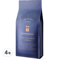 워너빈 시그니쳐 하우스 블렌딩 원두, 홀빈(분쇄안함), 1kg, 4개