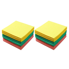 中央HNC彩色紙漿抹布 20個入, 2個