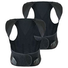 防駝背背心 黑色, 2個