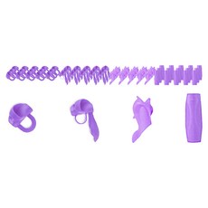 YOUNG ART 握筆輔助器 8款 16個組, 紫色, 4組