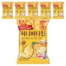 HAITAI 海太 蜂蜜奶油洋芋片, 60g, 6包