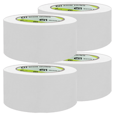 Shin Hung 棉質膠帶 白色 48mm x 25m, 4個