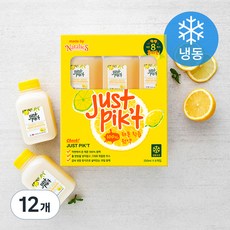 나탈리스 저스트 픽 레몬 주스 착즙 원액, 250ml, 12개입