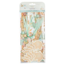 Sweetly 西點包裝袋 28 x 12.5cm 新生寶寶, 30個, 1組