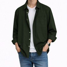 가이스토리 남성용 포켓 링클프리 셔츠