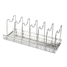 可調節不鏽鋼鍋蓋收納架 YT_RA475, 單色, 1個