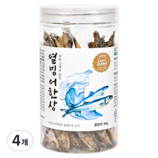 올치 강아지 고양이 동결건조 간식 한상 BF6703, 열빙어맛, 80g, 4개