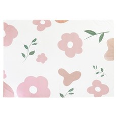 STYLE_G 時代家居 北歐風牛津布防水餐桌布, 174 x 136cm, 經典花朵, 1條