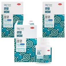 Hanmi Healthcare MSM補充錠 60g, 60顆, 3個