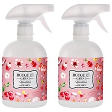 BOUQUET GARNI 衣物噴霧, 黑櫻桃香, 500ml, 2瓶