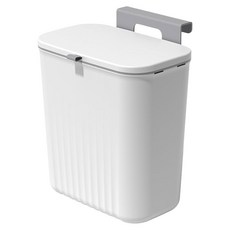 小麥購物 壁掛式垃圾桶 C278, 復古白