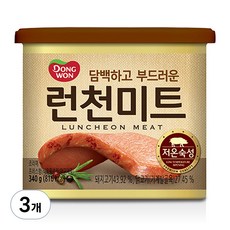 동원 런천미트, 340g, 3개