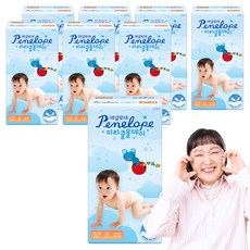 Penelope Miracle全天候乾爽黏貼型尿布, 第2階段, 416片