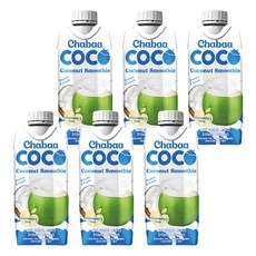 CHABAA 啜吧 椰子冰沙, 6個, 310ml