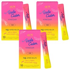 SSANGGYE 蘋果西打醋 蘋果 10入, 50g, 3個