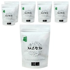 산해랑 중국 명차 자스민차, 80g, 6개, 80g
