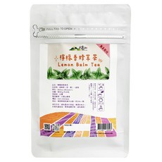 大雪山農場 檸檬香蜂草茶, 2g, 20包, 1袋