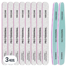 OON 프로페셔널 스트레이트 코어 8p + 워터드롭 스트립 2p 세트, 3세트