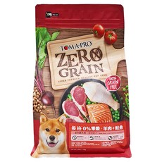 TOMA-PRO 優格 全齡犬用 零穀乾糧 含Omega 3、Omega 6 添加五種蔬果 優質腸益菌和益生菌 促進腸道健康 提升消化吸收能力, 羊肉 + 鮭魚, 羊肉 + 鮭魚, 1.13kg, 1袋