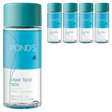 폰즈 클리어 훼이스 스파립앤아이 메이크업 리무버, 120ml, 5개