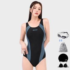 AQUATICA 女款連身泳衣 AQA1376+配件組 6件組