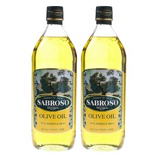 Sabroso 純橄欖油, 1L, 2個