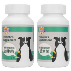 Zippets 吉沛思 犬用益生菌保健顆粒 犬隻專用營養保健品, 120g, 腸胃保健, 2罐