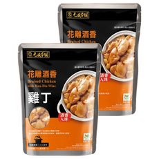 元歲本舖 花雕酒香雞丁 即開即食, 180g, 2包