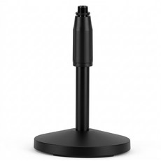 COMSOME D-S1100 桌上型圓盤麥克風支架 黑色, 1個