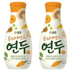 샘표 요리에센스 연두 진, 500ml, 2개