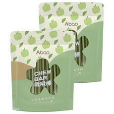 Abao 阿寶 水果優格啾啾棒 5個, 65g, 2袋, 青蘋果