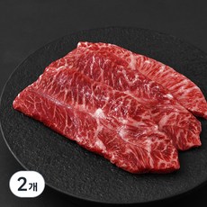 동원 금천한우 부채살 1등급 구이용 (냉장), 200g, 2개